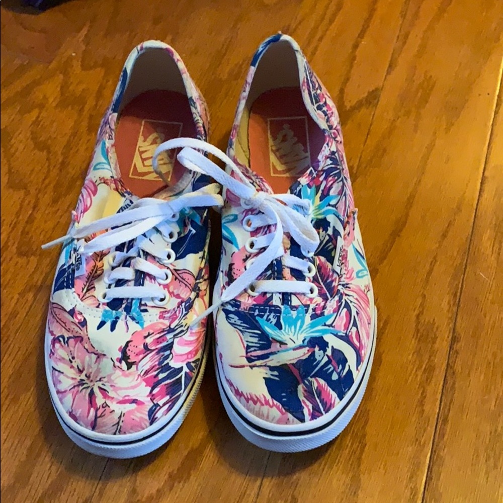 Floral Vans